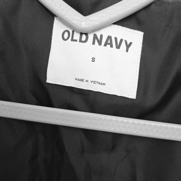 Soft-Brushed Herringbone Car Coat Women’s S Lined Relaxed Old Navy - Picture 8 of 12